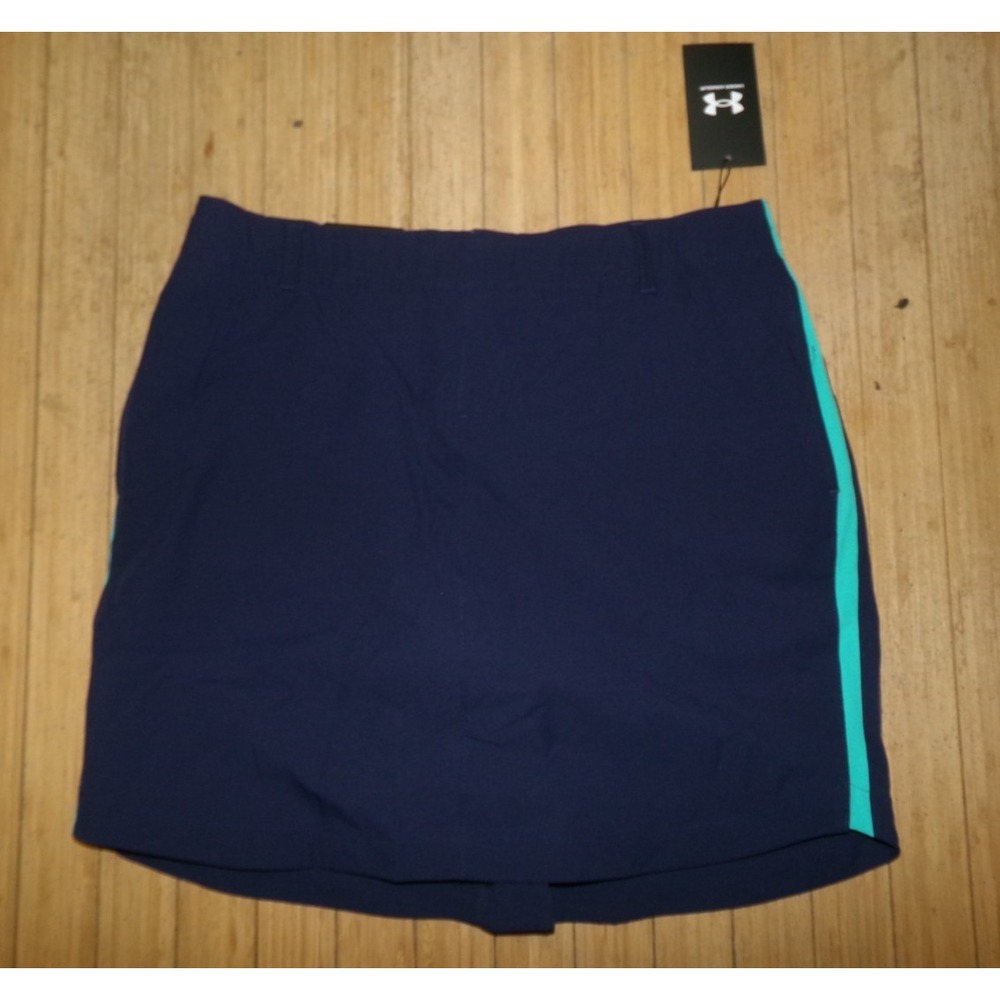 Womens Under Armour UA Links SZ‎ 8 Woven Skort~BLUE~NWT
